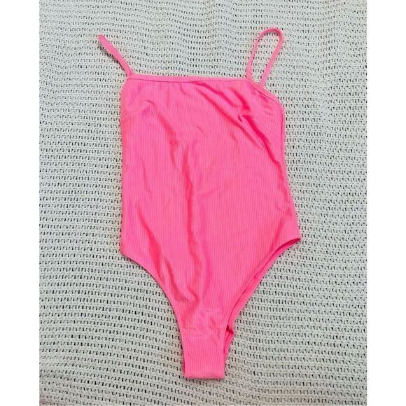 H&M Other - H&M womens one piece pink swimsuit size xs